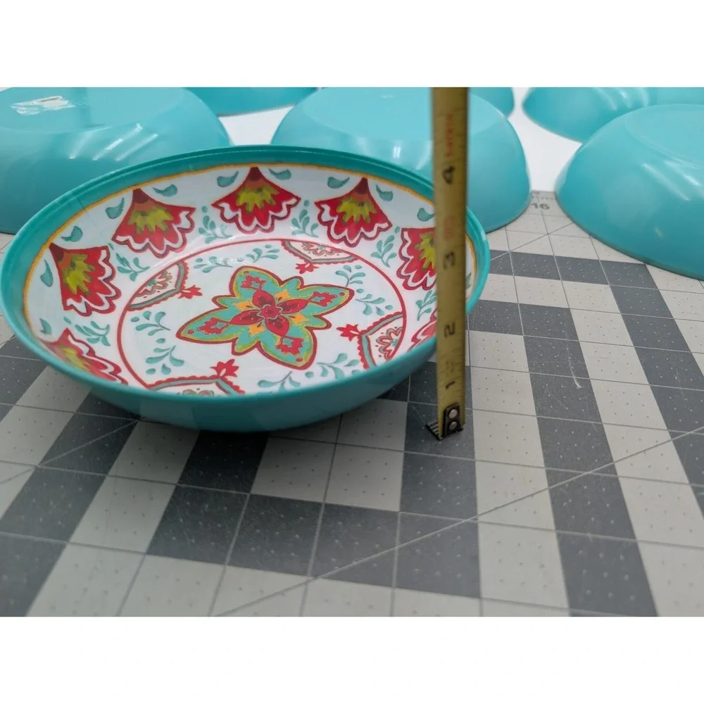 Melamine Cereal Soup Bowl‎ 7.5 Inch Lot of 7